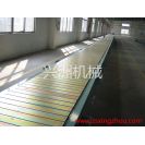 Plate chain conveyor line